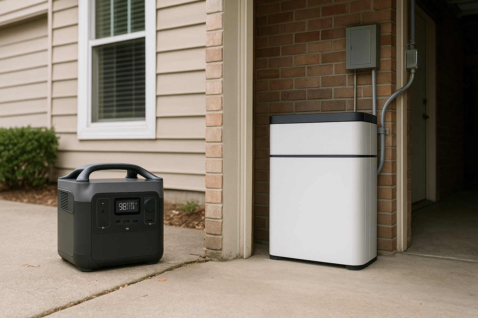 Portable Power Station vs. Home Battery Storage: Which Should You Invest In?