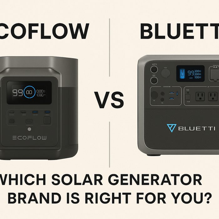 EcoFlow vs. Bluetti: Which Solar Generator Brand is Right for You?