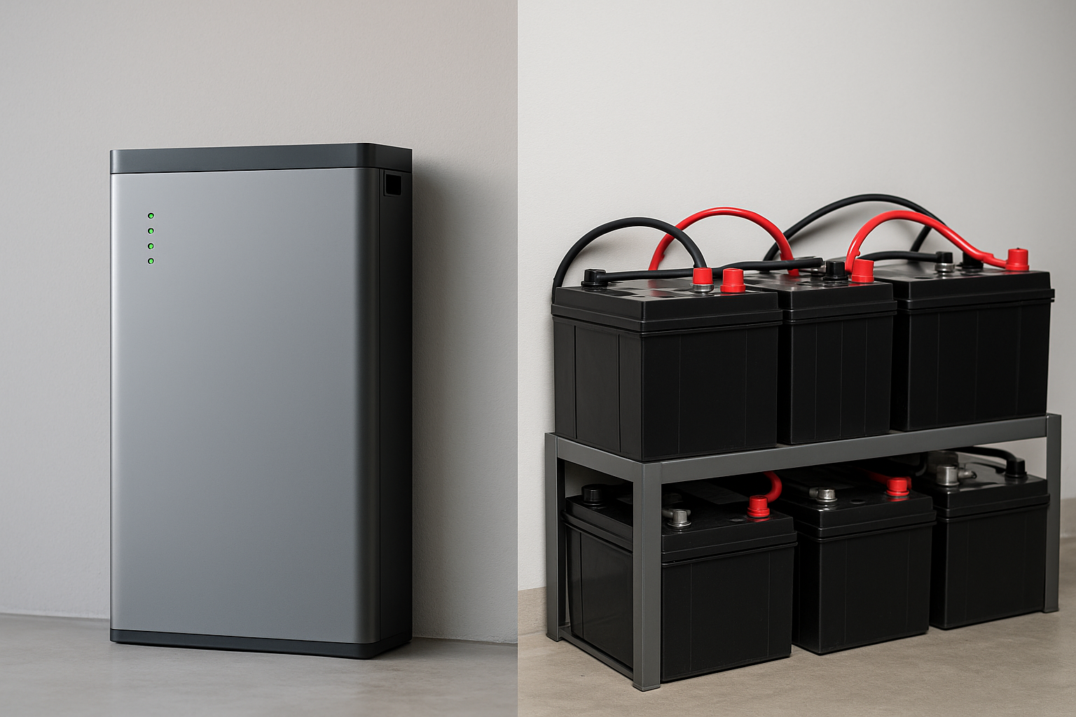 Lithium vs. Lead-Acid Batteries: Which is Better for Solar Storage?