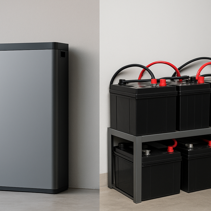 Lithium vs. Lead-Acid Batteries: Which is Better for Solar Storage?