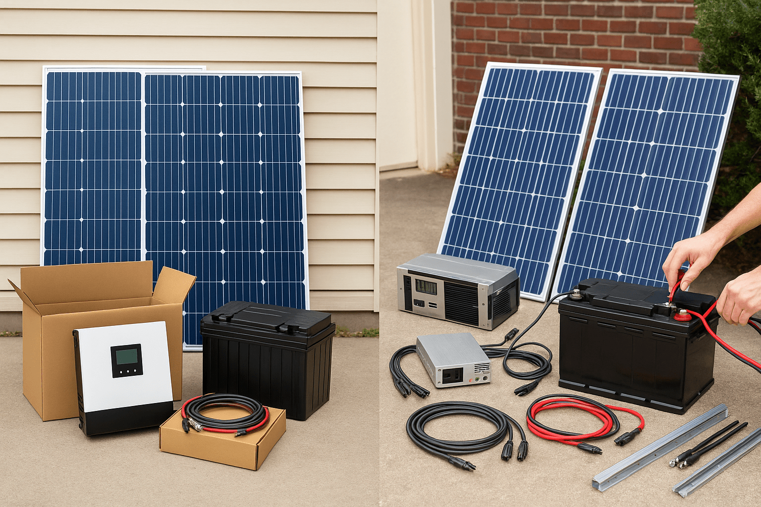 Complete Solar Systems vs. DIY Solar Setup: Which Is Better for Your Home? - Build the Power