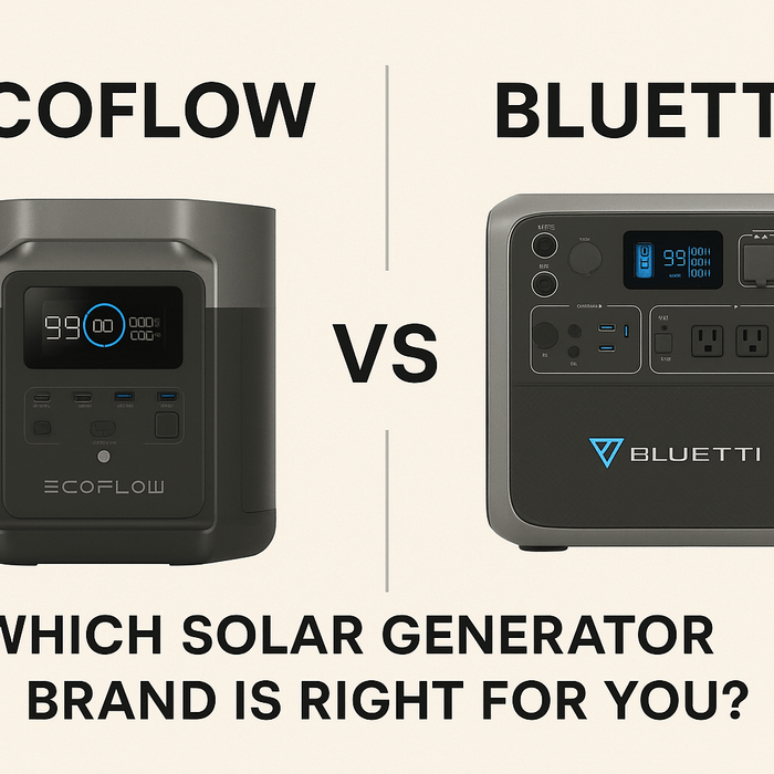 EcoFlow vs. Bluetti: Which Solar Generator Brand is Right for You? - Build the Power
