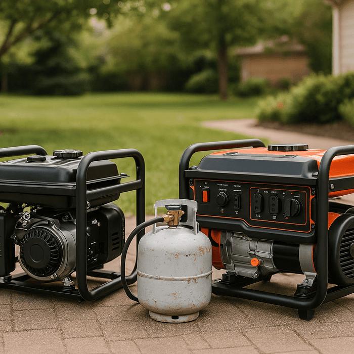 Electric Generators vs. Dual-Fuel Generators: Which is More Practical for Home Backup? - Build the Power