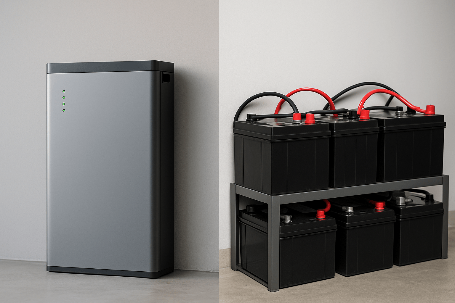 Lithium vs. Lead-Acid Batteries: Which is Better for Solar Storage? - Build the Power