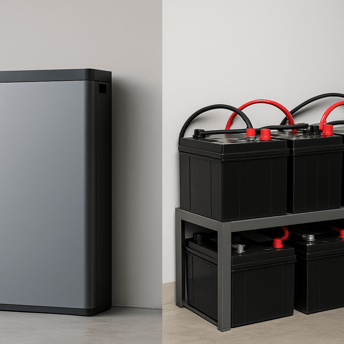 Lithium vs. Lead-Acid Batteries: Which is Better for Solar Storage? - Build the Power