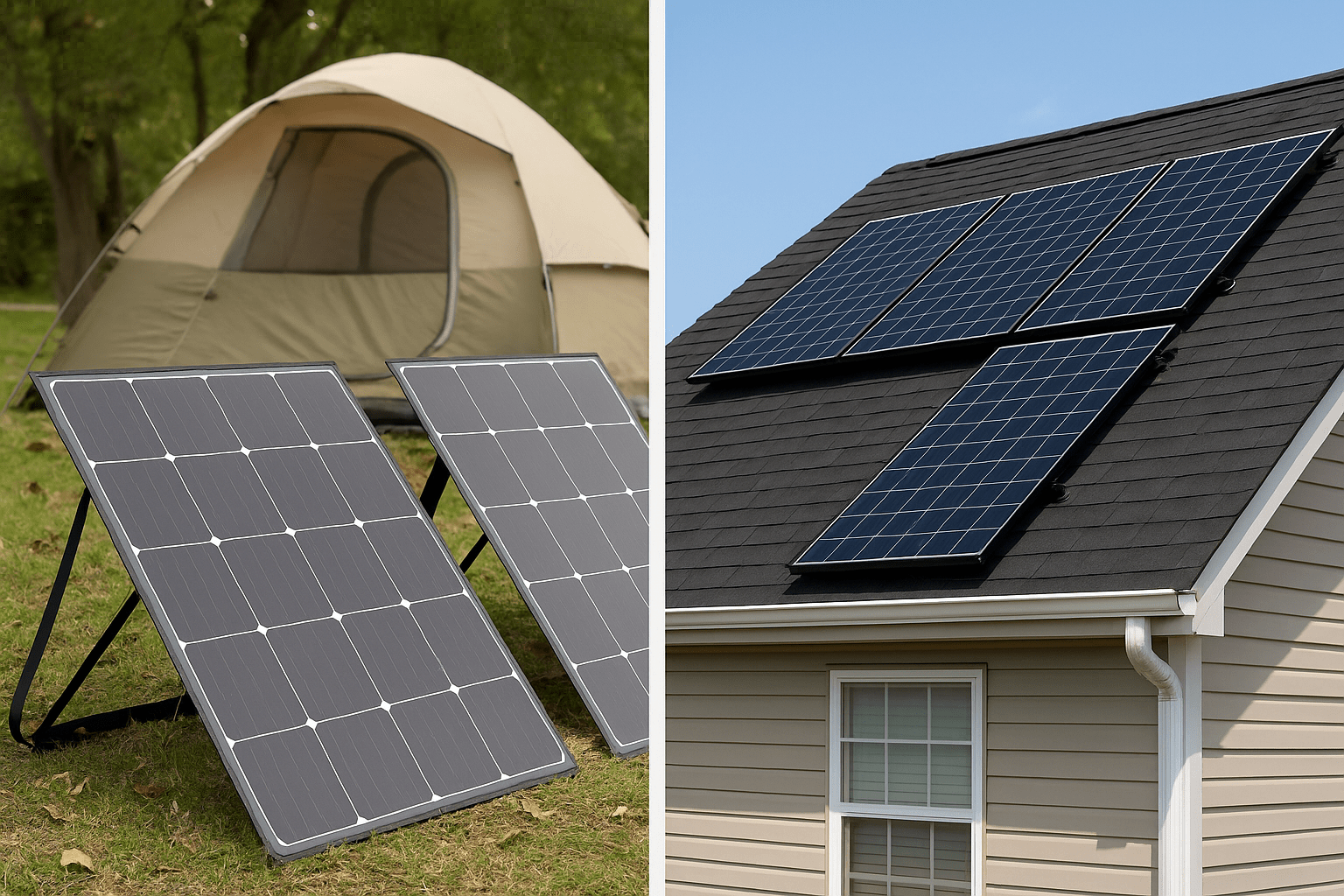 Portable Solar Panels vs. Fixed Solar Panels: Which Should You Choose? - Build the Power