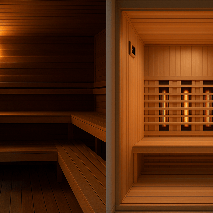 Traditional Steam Saunas vs. Infrared Saunas: Which is Better for Your Home? - Build the Power