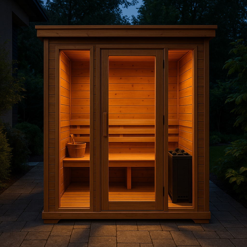 4-Person Saunas for Families & Groups – Build The Power