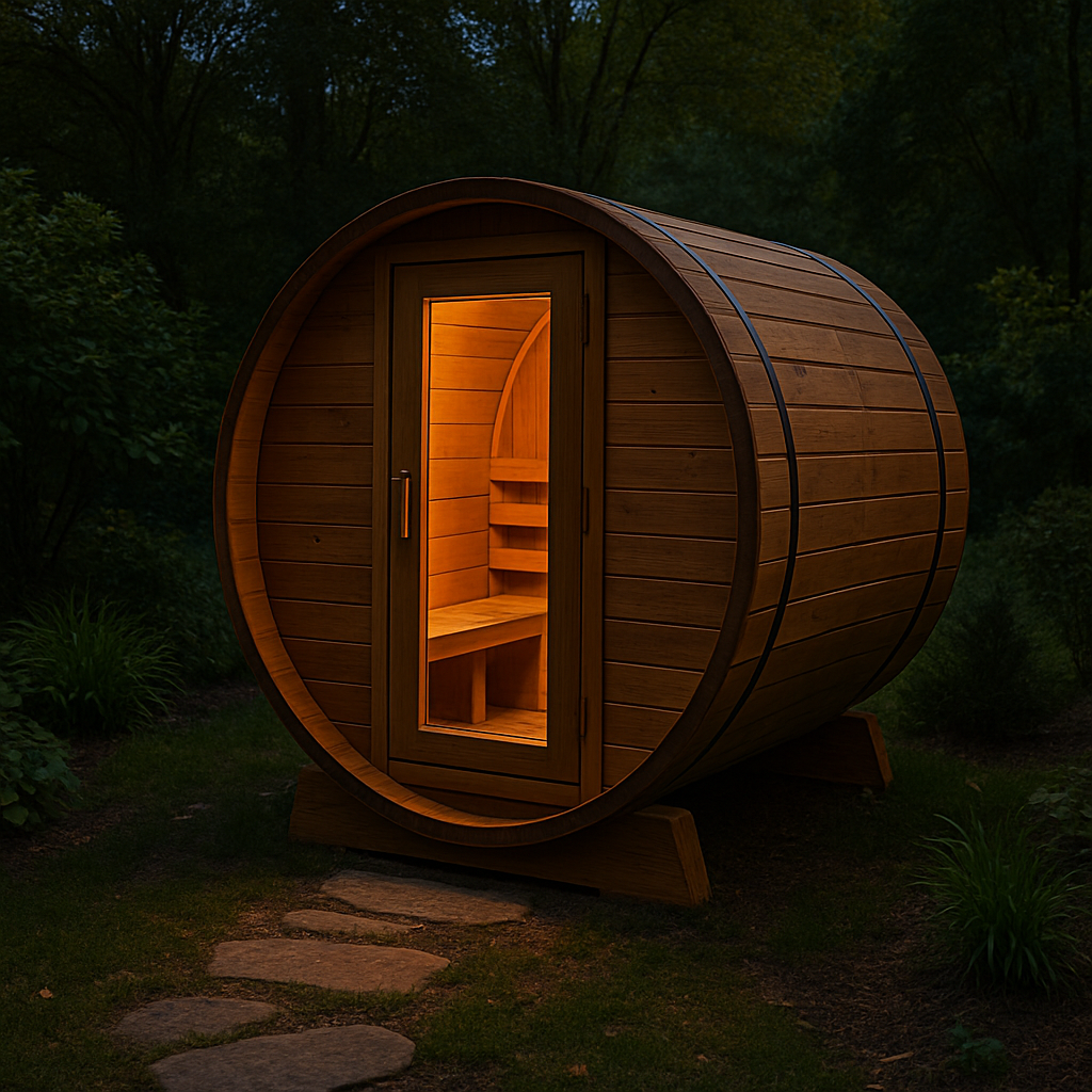 Outdoor Saunas for Garden & Backyard Wellness – Build The Power