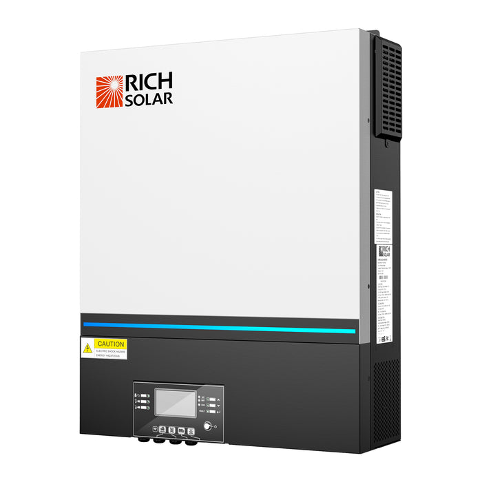 Rich Solar 6500 Watt (6.5kW) 48 Volt Off-grid Hybrid Solar Inverter