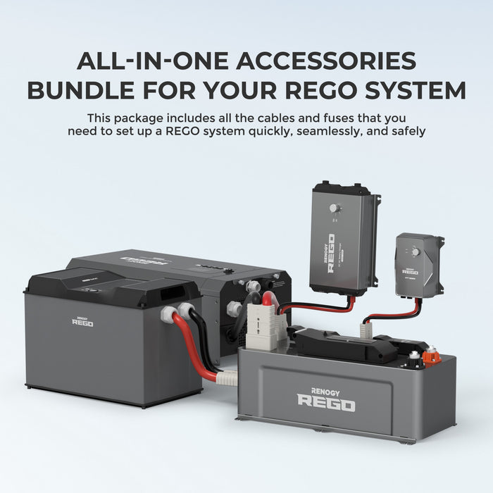 Renogy REGO System Accessories Bundle