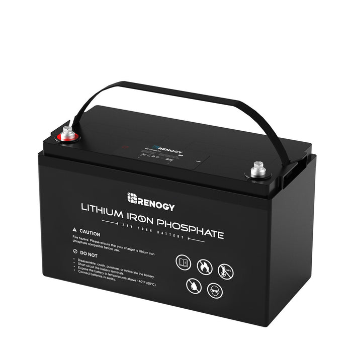 Renogy 24V 50Ah Lithium Iron Phosphate Battery