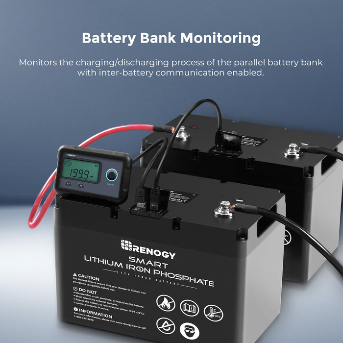 Renogy Monitoring Screen for Smart Lithium Battery Series