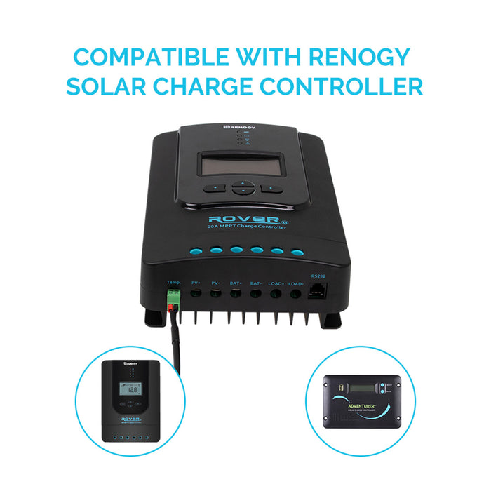 Renogy Battery Temperature Sensor for Renogy Solar Charge Controllers