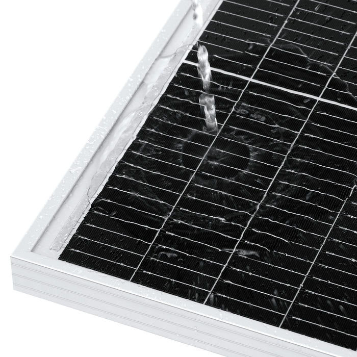 Rich Solar MEGA 250 PRO | 250 Watt 24 Volt Solar Panel | Premium 24V Off-Grid Solar Panel for Campers, Tiny Homes, Cabins | 25-Year Output Warranty | UL Certified BACKORDER