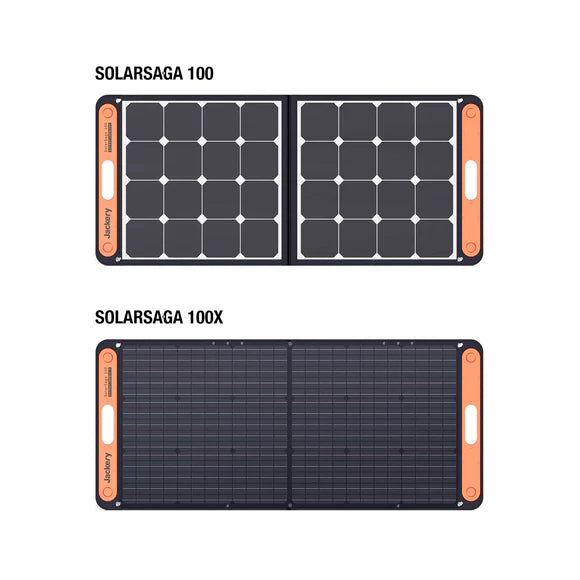 Jackery Solar Saga 100W solar panel to recharge Jackery power station