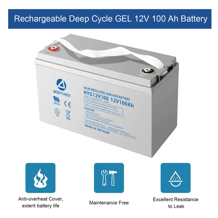 Rechargeable Gel Deep Cycle