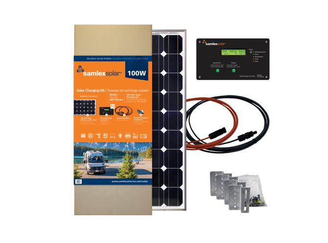 Samlex 100 Watt Solar Charging Kit