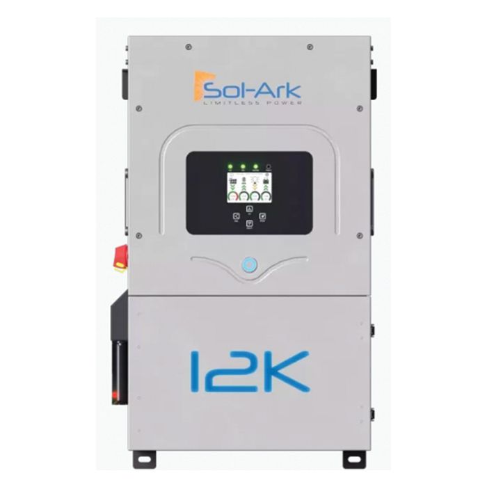 Sol-Ark 12K + Fortress Power eFlex Battery + Fortress Durarack Enclosure Bundle