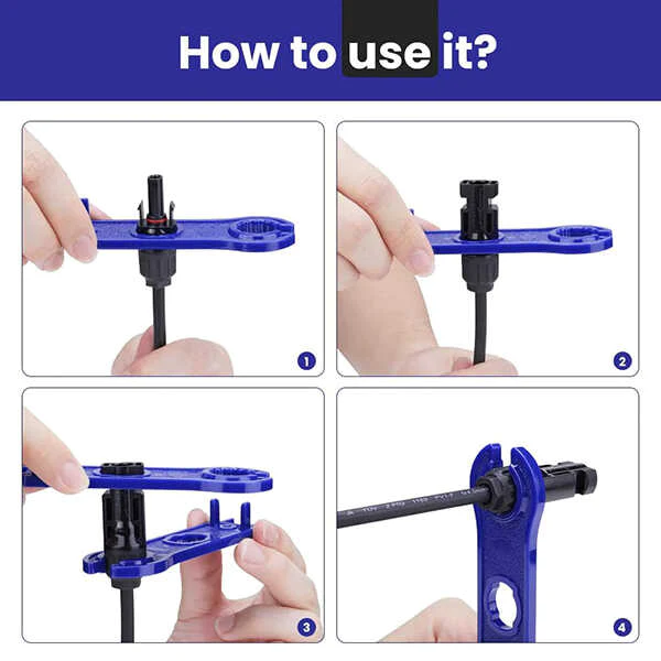 BougeRV 1 Pair Solar Connector Tool