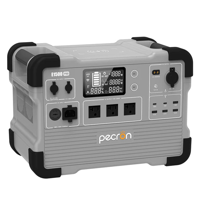 PECRON E1500 Pro Portable Power Station