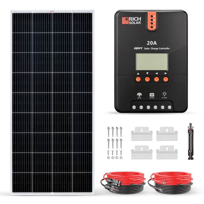 Rich Solar 200 Watt Solar Kit