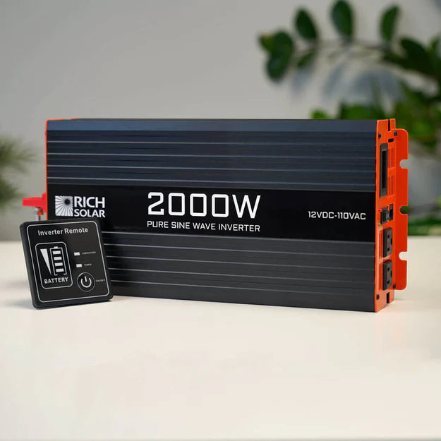 Rich Solar 2000 Watt Industrial Pure Sine Wave Inverter