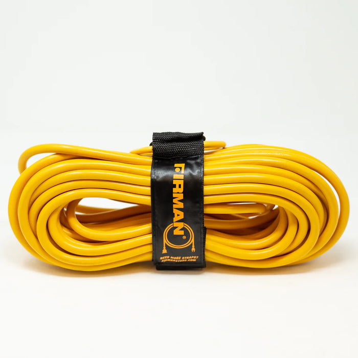 Firman 50' Medium Duty 5-15P to 5-15R Generator Utility Power Cord With Storage Strap