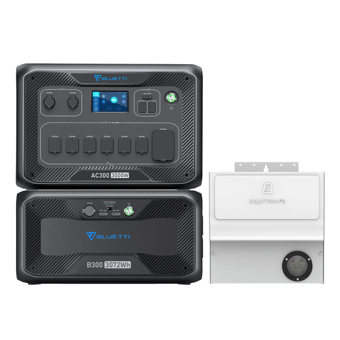 BLUETTI AC300 + B300S | Home Battery Backup Battery Solution