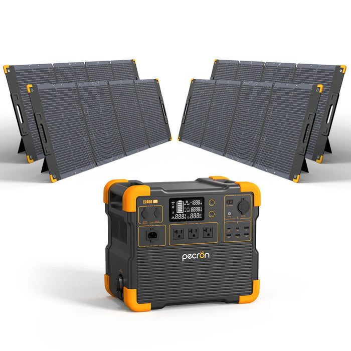 PECRON E2400LFP Portable Power Station 2400W 2048Wh