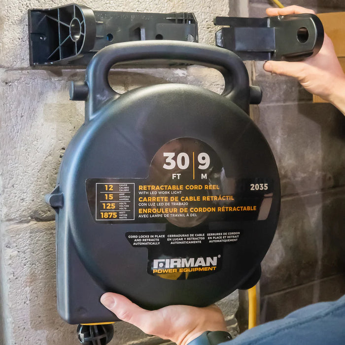 Firman Retractable Extension Cord Reel