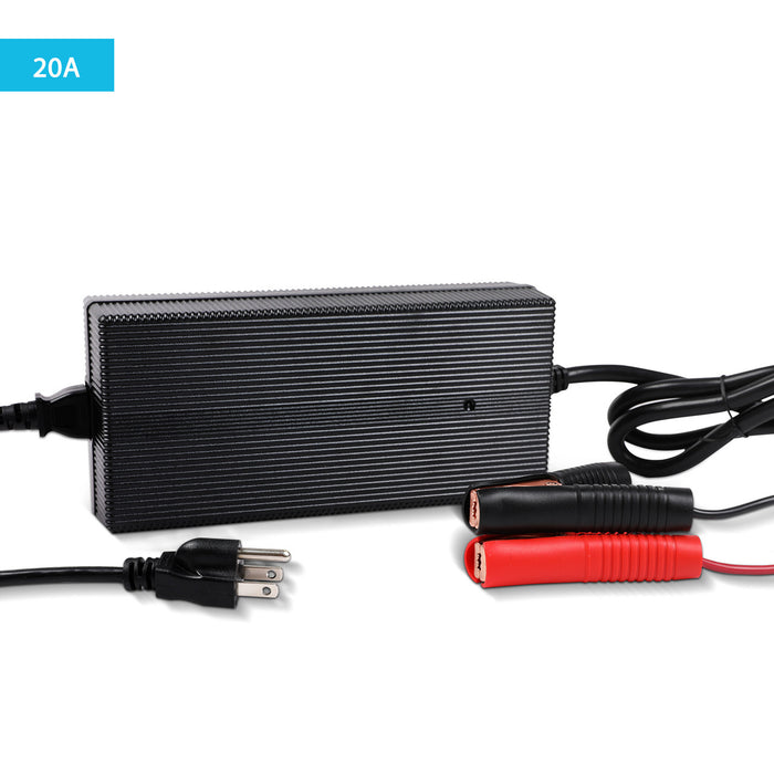 Renogy 12V 20A AC-to-DC LFP Portable Battery Charger