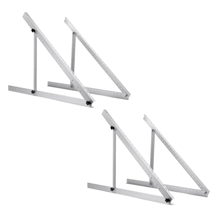 BougeRV 2 Pairs 41 in Adjustable Solar Panel Tilt Mount Brackets