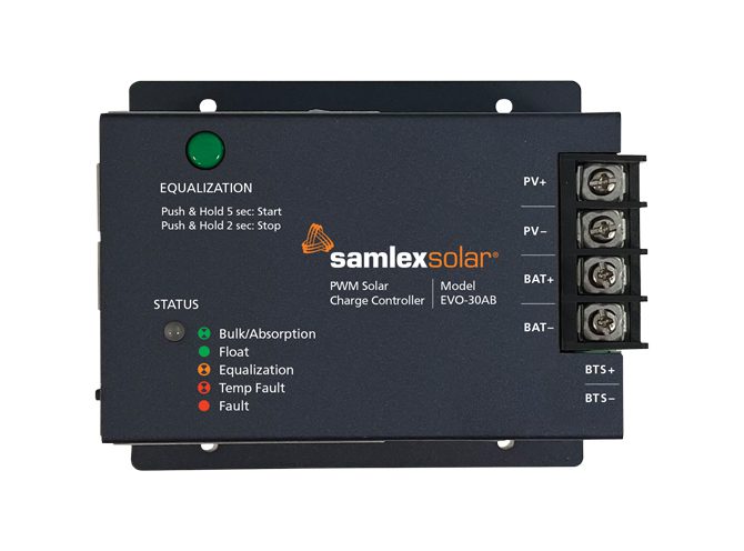 Samlex 30 Amp Solar Charge Controller