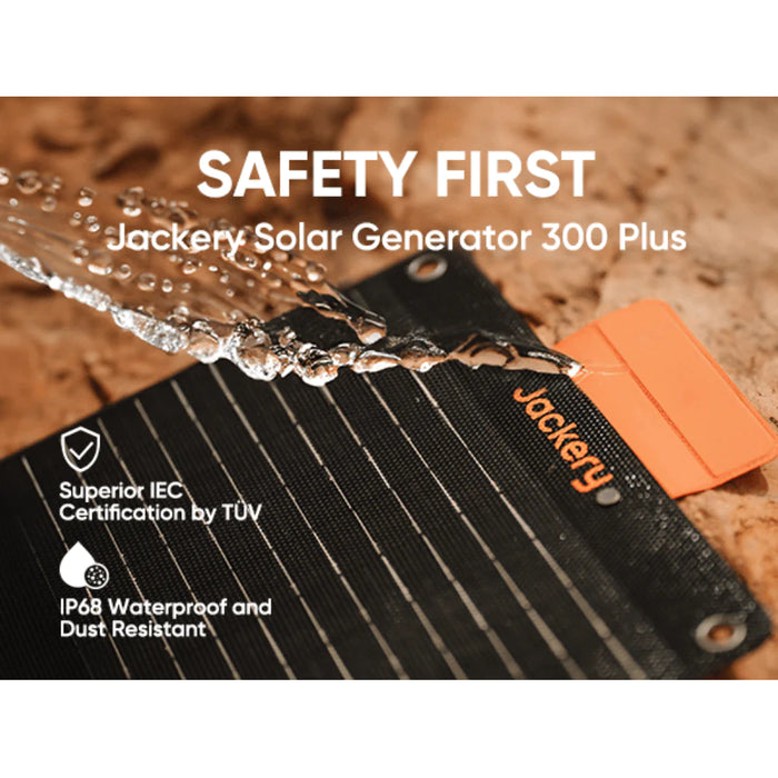 Jackery Explorer 300 Plus Power Station + SolarSaga 40W*1 Solar Panel