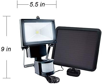 Nature Power Single COB Solar Motion Security Light (2-Pack)