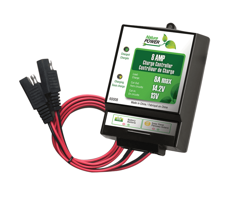 Nature Power 22 Watt Solar Charging Kit For 12 Volt Batteries