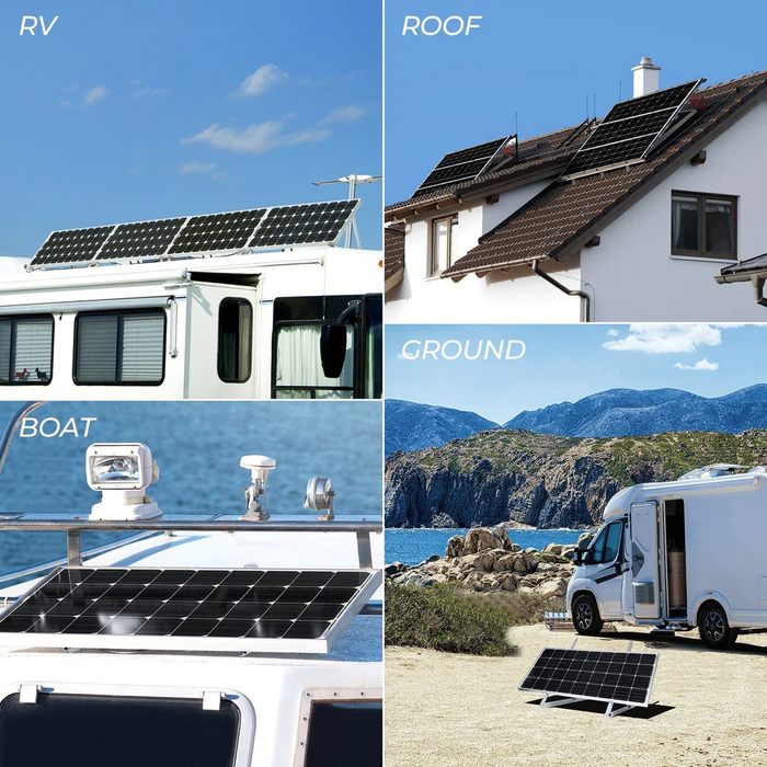 BougeRV 4 Pairs 41 in Adjustable Solar Panel Tilt Mount Brackets ...