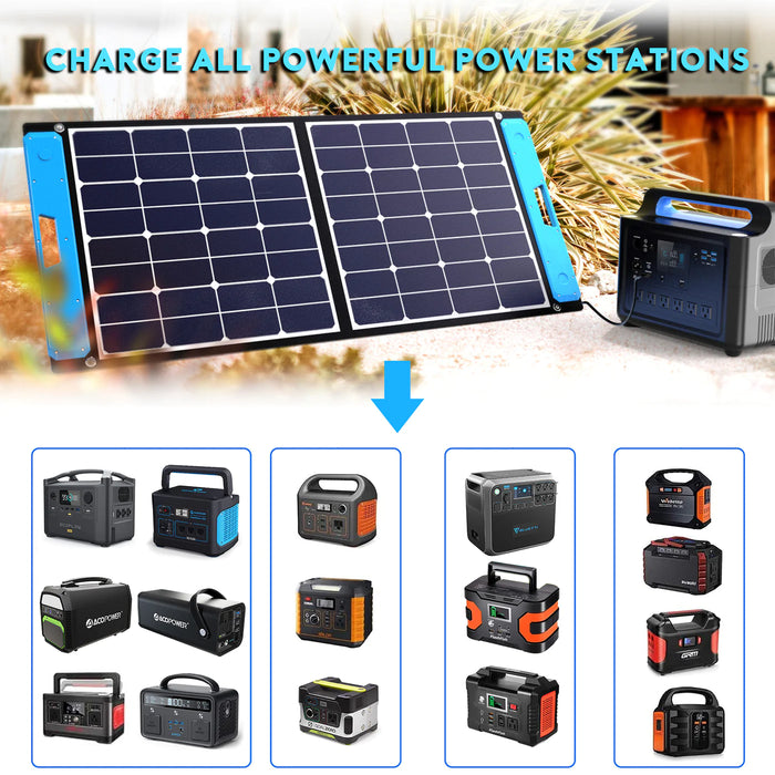 OMNI 100W & 200W All-in-one Solar Charging Station - 100W