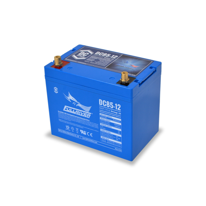 Full River Batteries 12V 85Ah (C20) Deep Cycle AGM Battery