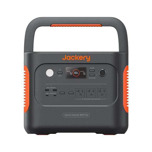 Jackery Solar Generator 1000 Plus Explorer Power Station + SolarSaga 100 Solar Panels x 2