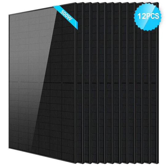 Sungold Power 500W Mono Black PERC Solar Panel