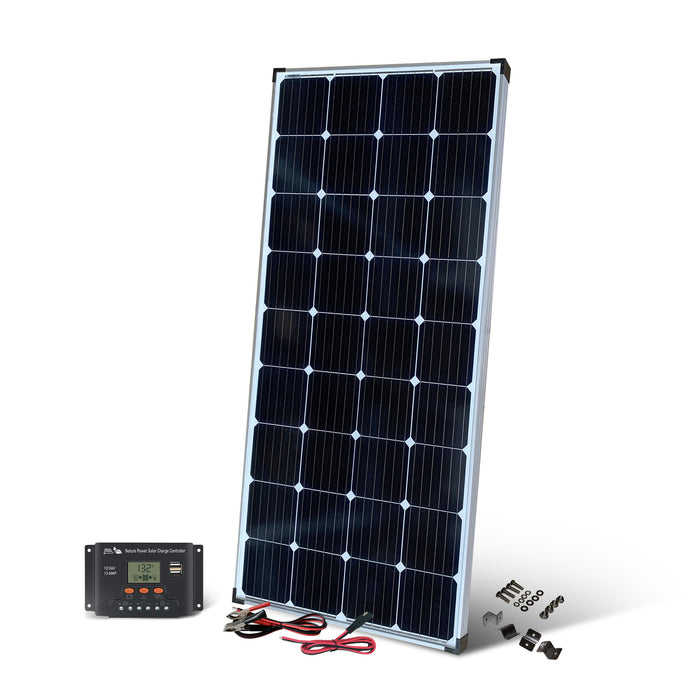 Nature Power 200W Crystalline Solar Charging Kit