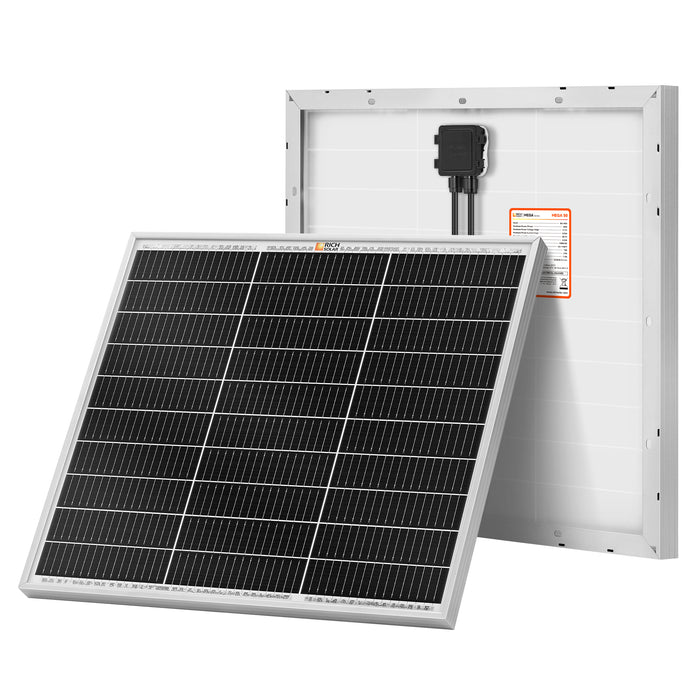 RICH SOLAR MEGA 50 Watt Solar Panel BACKORDER