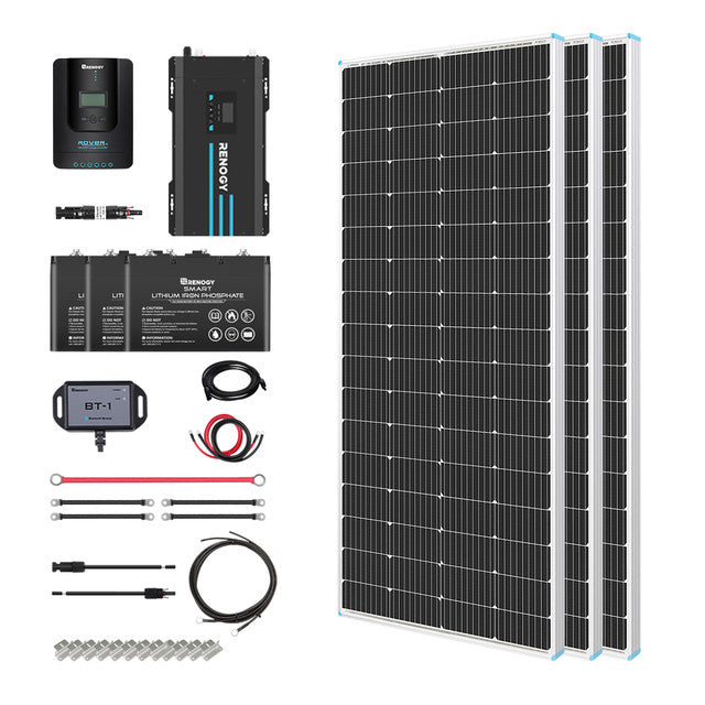 Renogy 600W 12V General Off-Grid Solar Kit