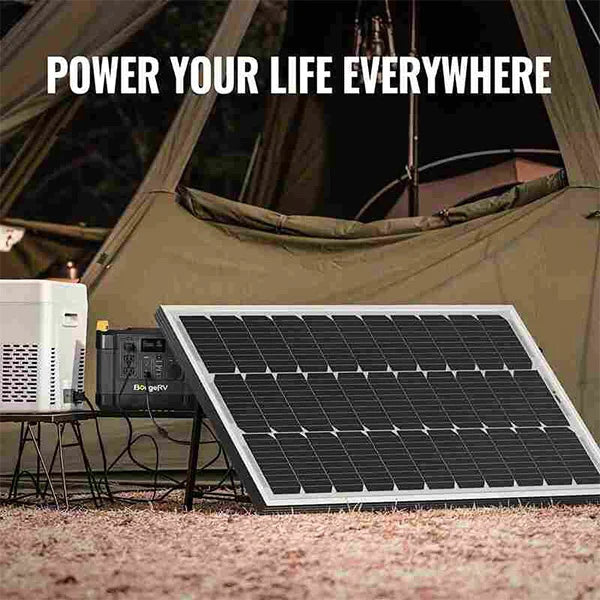 BougeRV 600W (200W*3pcs) 12V 9BB Mono Solar Panel