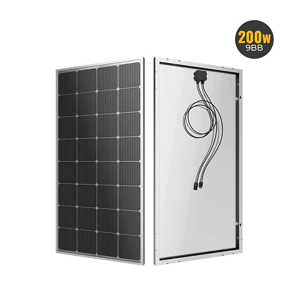 BougeRV 600W (200W*3pcs) 12V 9BB Mono Solar Panel