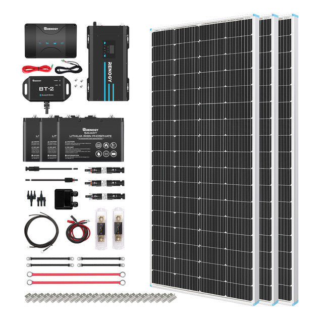 Renogy 600W 12V Solar RV Kit