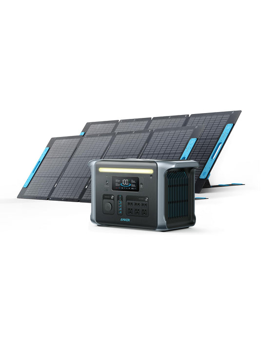 SOLIX F1200 Solar Generator - 1229Wh | 1800W | 2 × 200W Solar Panel