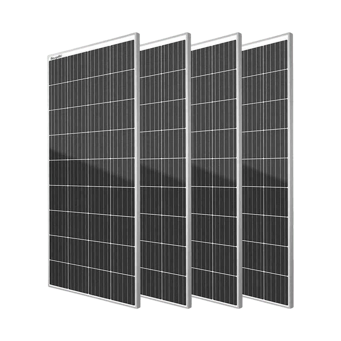 BougeRV 800W(200W*4pcs) 12V Mono Solar Panel